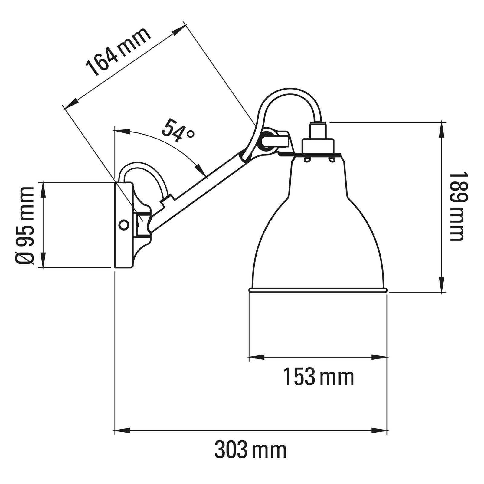 DCW éditions Lampe Gras N°104 E27 нощна лампа