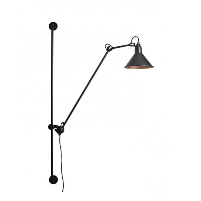 DCW éditions Lampe Gras N°214 E14 плъзгаща се стенна лампа