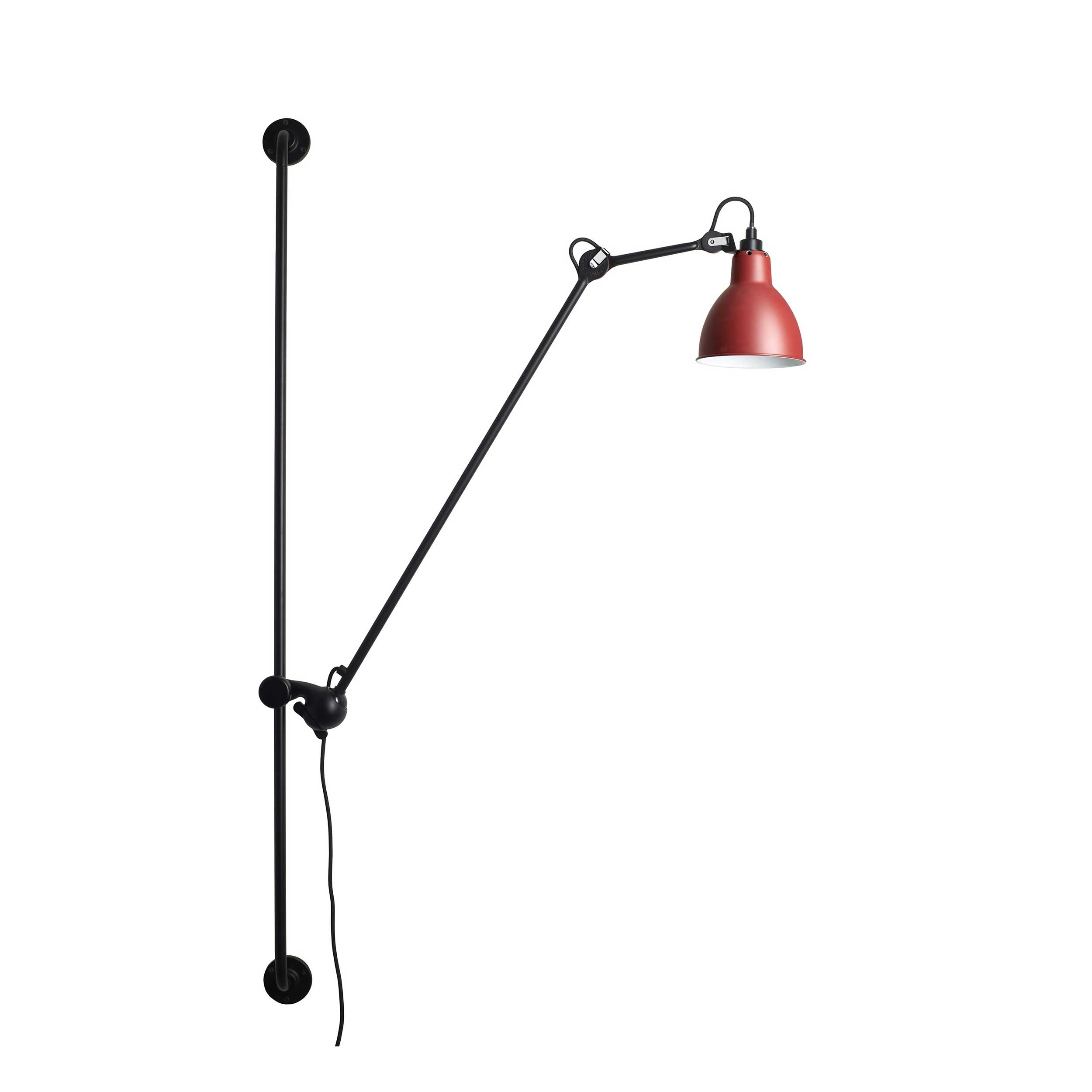 DCW éditions Lampe Gras N°214 E14 плъзгаща се стенна лампа