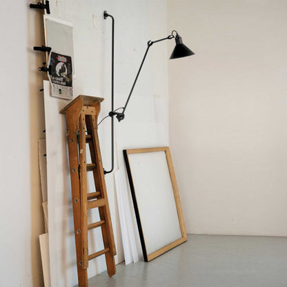 DCW éditions Lampe Gras N°214 E14 плъзгаща се стенна лампа
