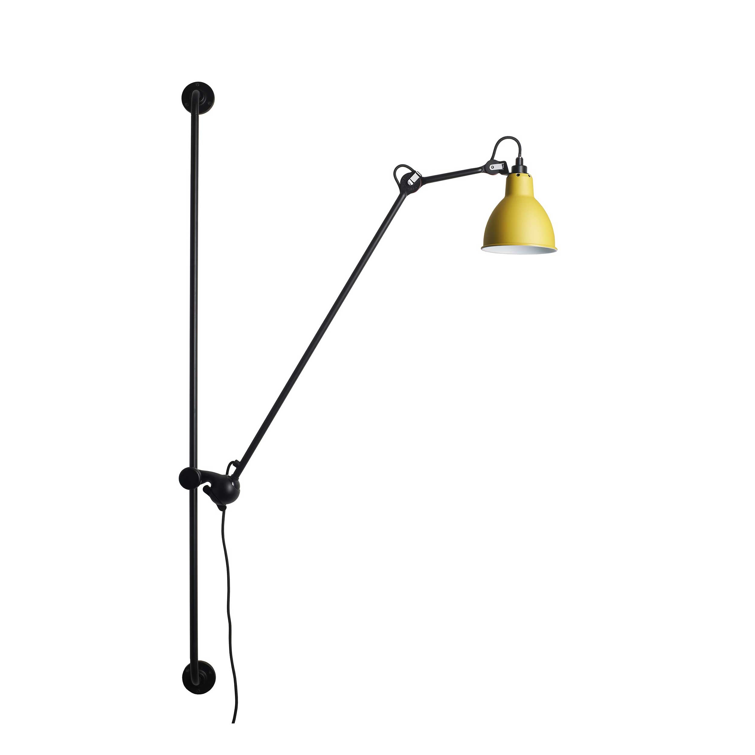DCW éditions Lampe Gras N°214 E14 плъзгаща се стенна лампа