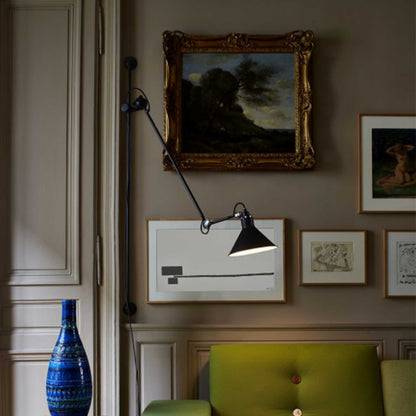 DCW éditions Lampe Gras N°214 E14 плъзгаща се стенна лампа