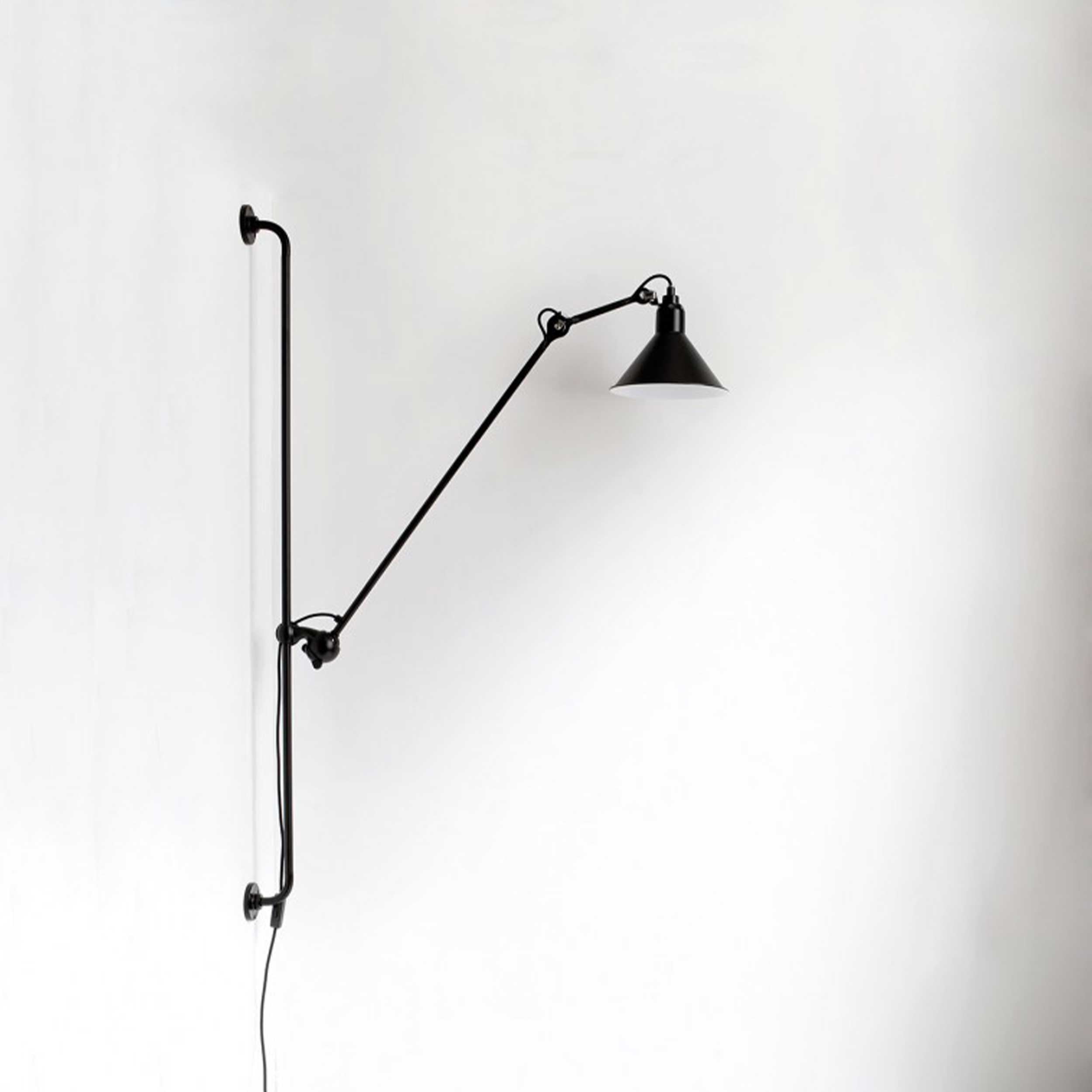 DCW éditions Lampe Gras N°214 E14 плъзгаща се стенна лампа