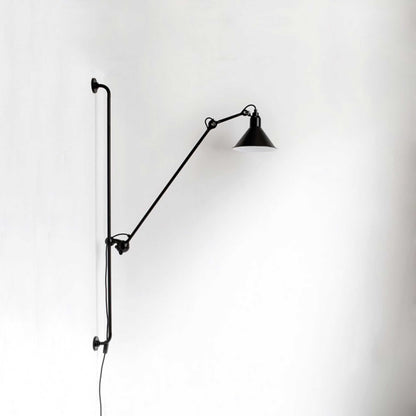 DCW éditions Lampe Gras N°214 E14 плъзгаща се стенна лампа