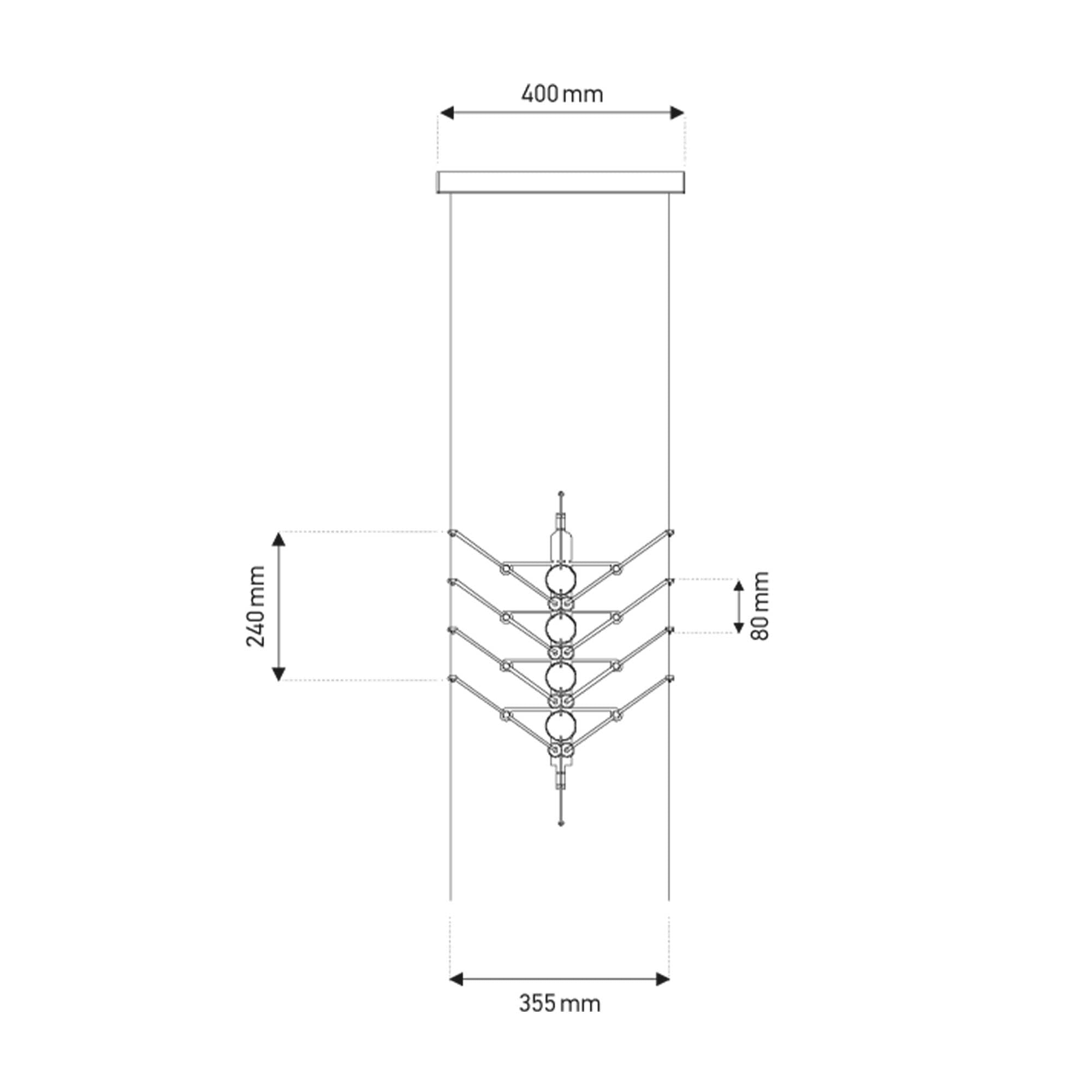 DCW éditions VVV LED висящо осветително тяло