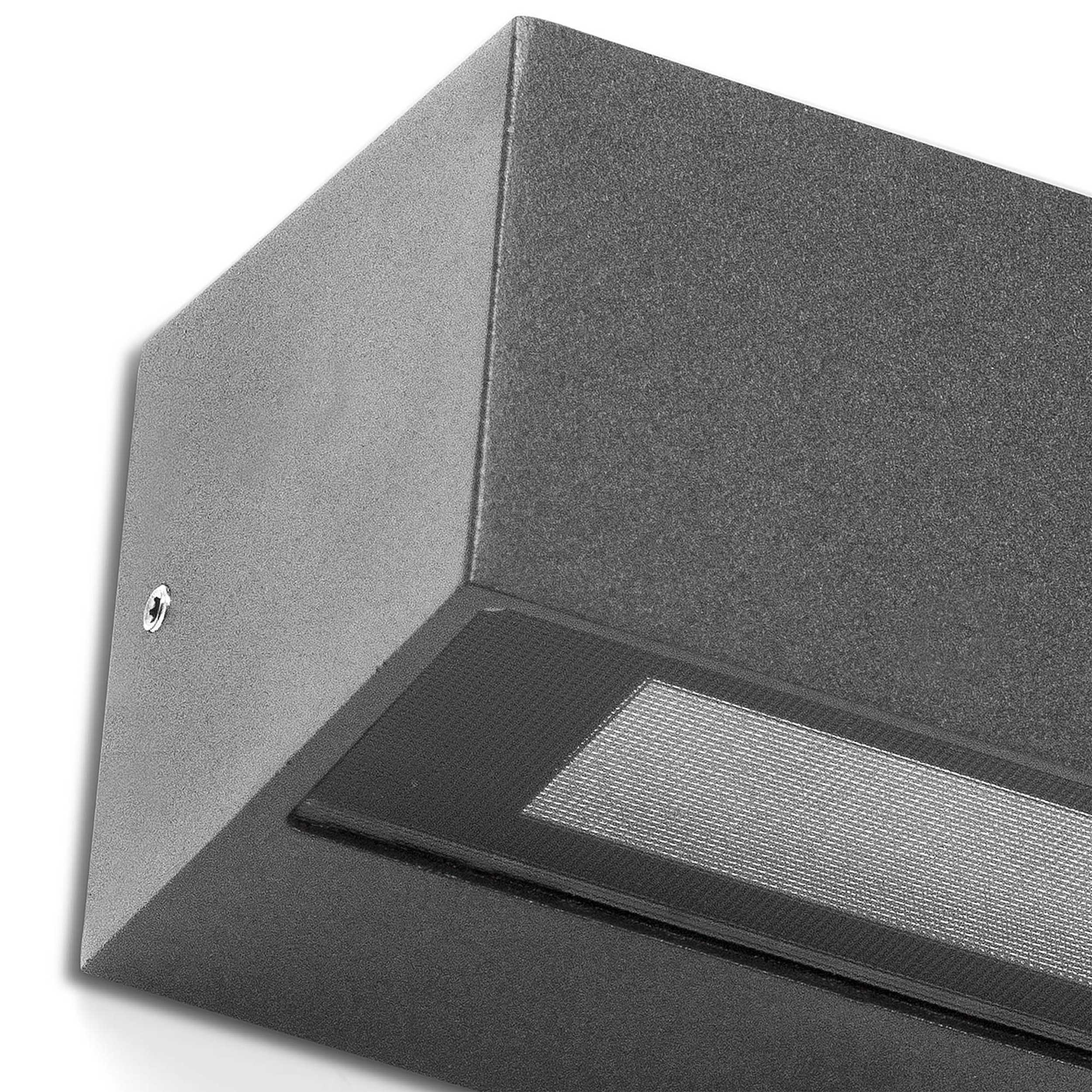 Faro Brume LED glass ceiling light IP44