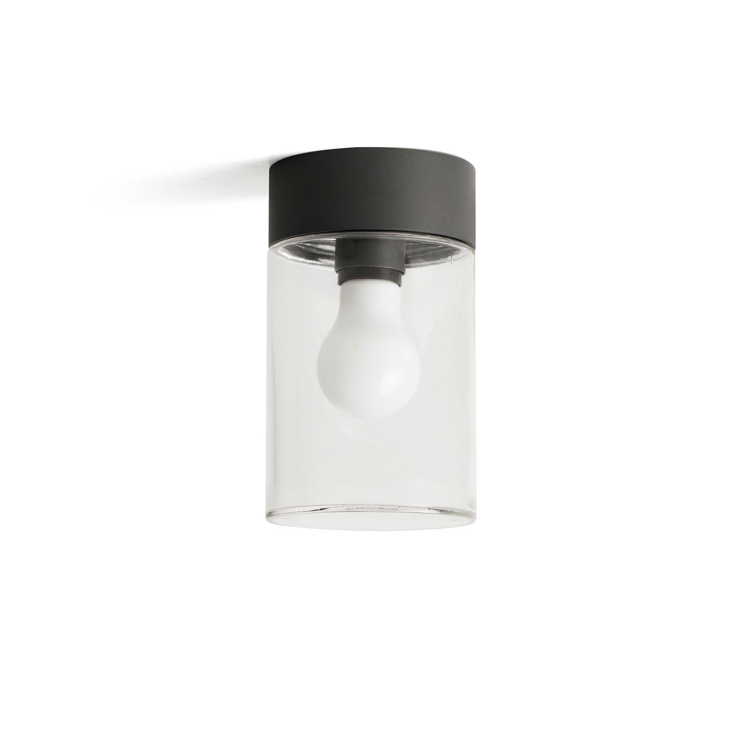 Faro Brume LED glass ceiling light IP44