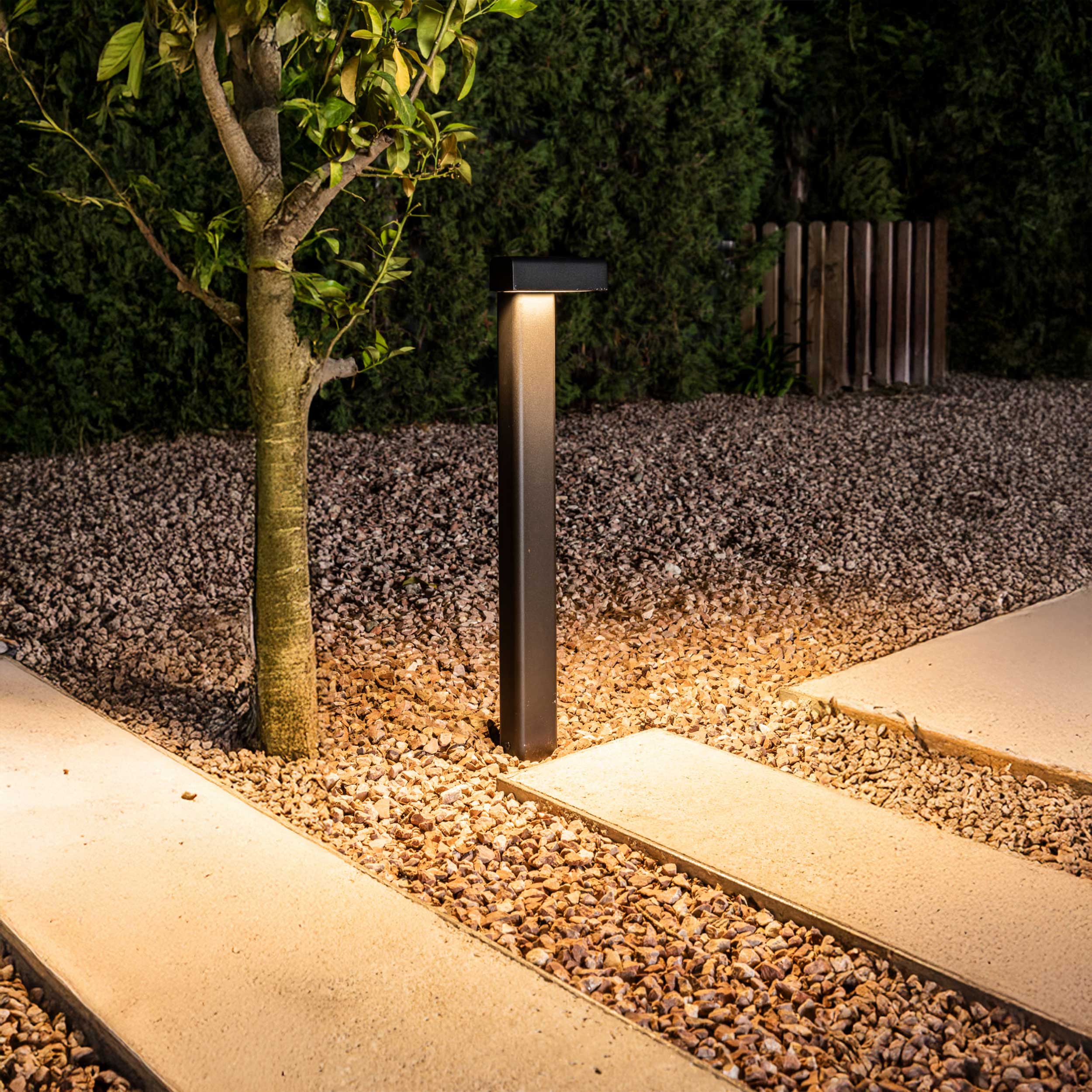 Faro Brume LED glass ceiling light IP44