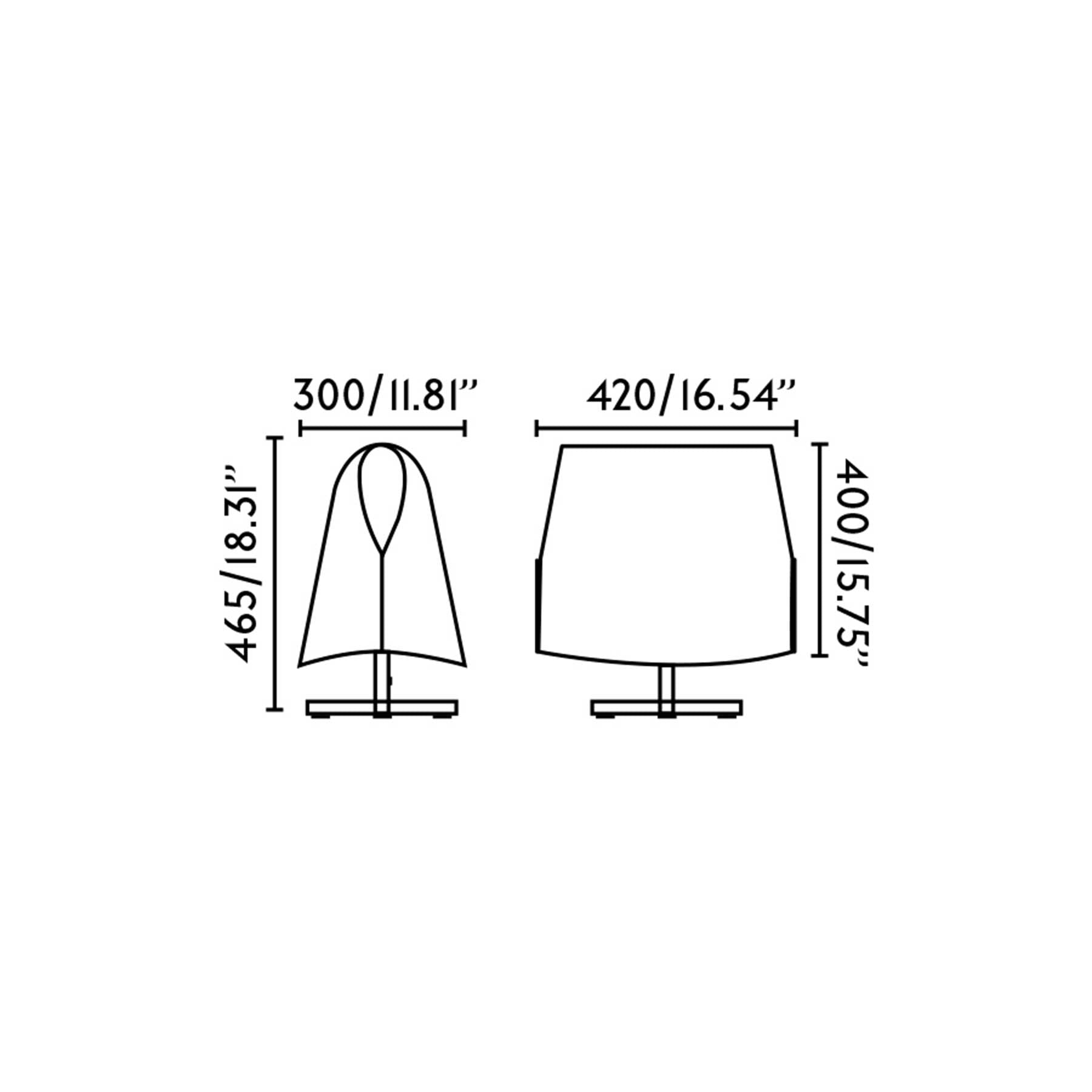 Faro Luang E27 stolní pergamenové svítidlo