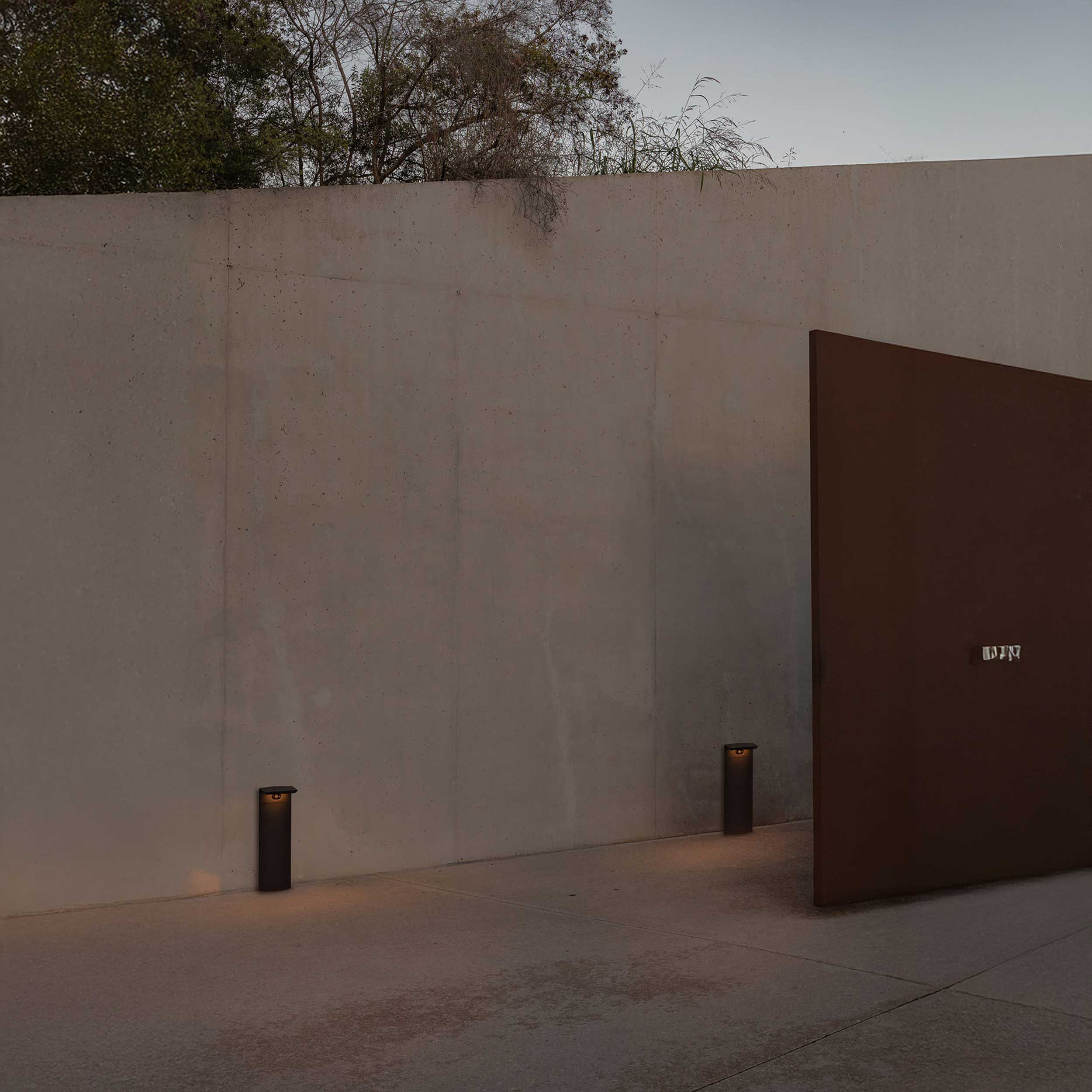 Faro Brume LED glass ceiling light IP44