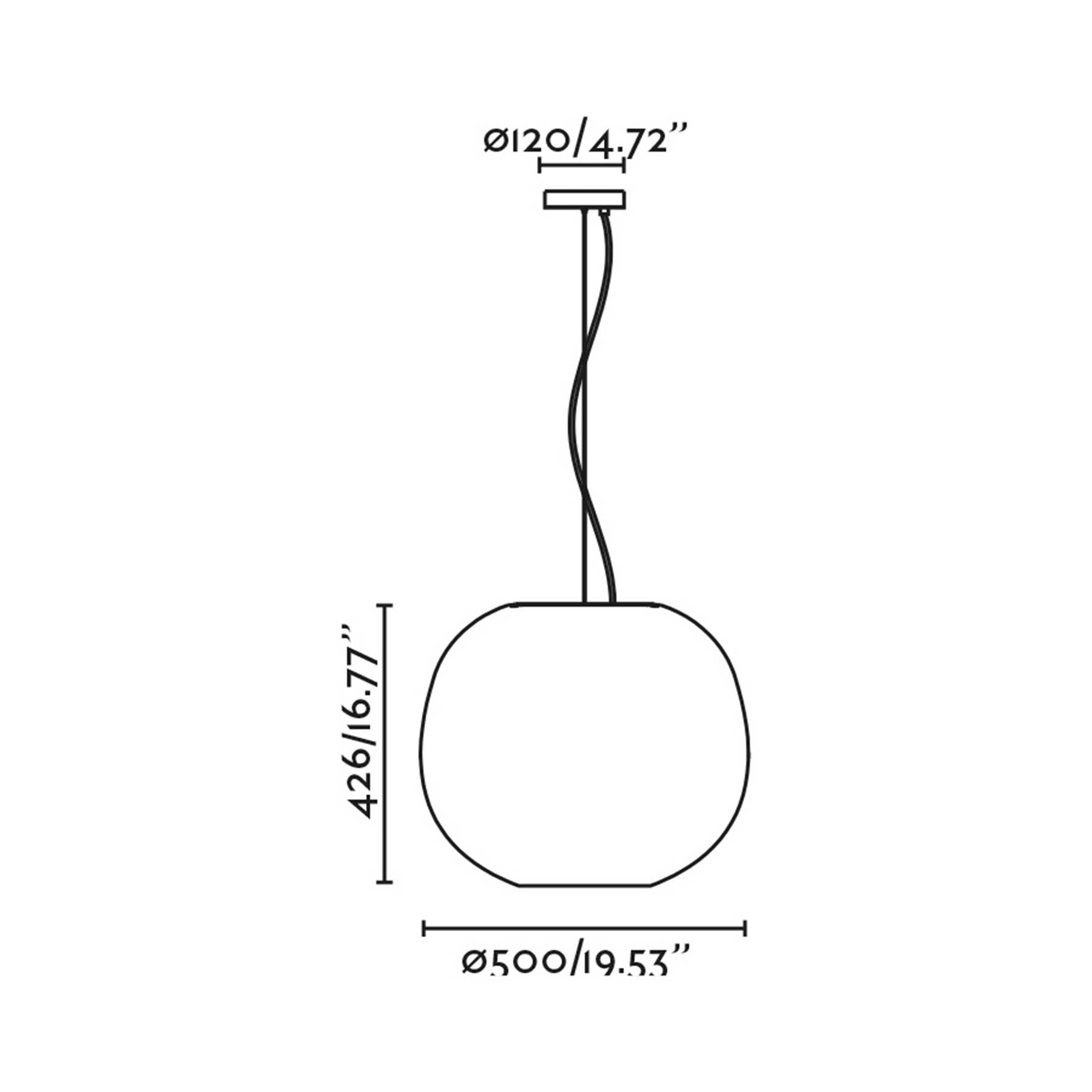 Faro Tierra E27 závěsné svítidlo