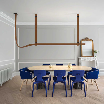 Flos Belt LED závěsné kožené svítidlo