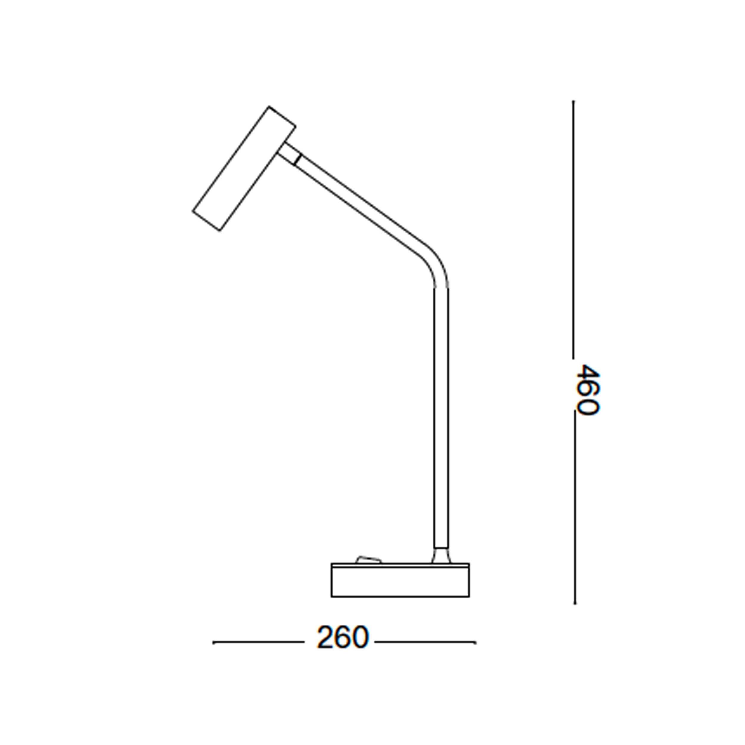 Ideal lux Easy LED настолна лампа