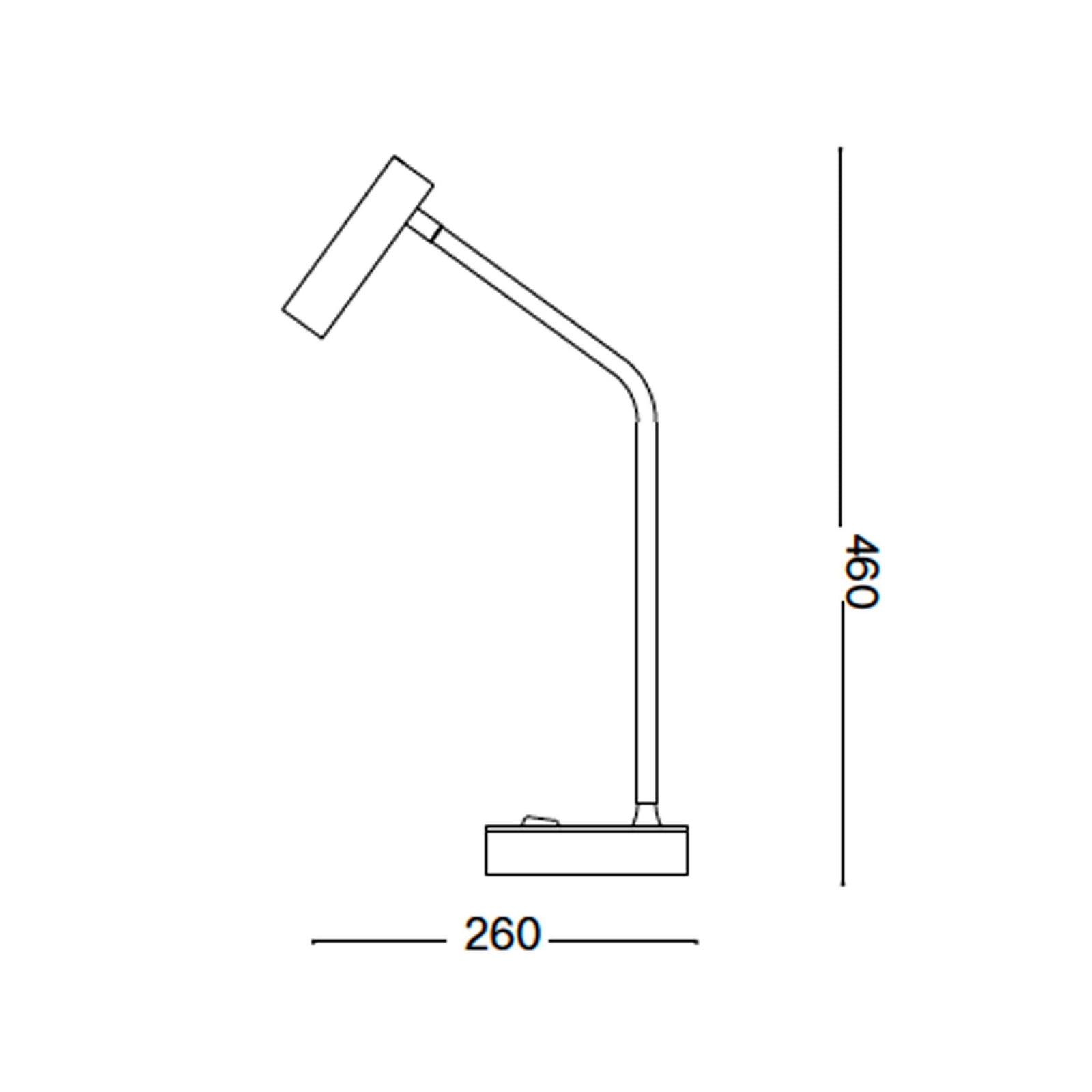 Ideal lux Easy LED настолна лампа