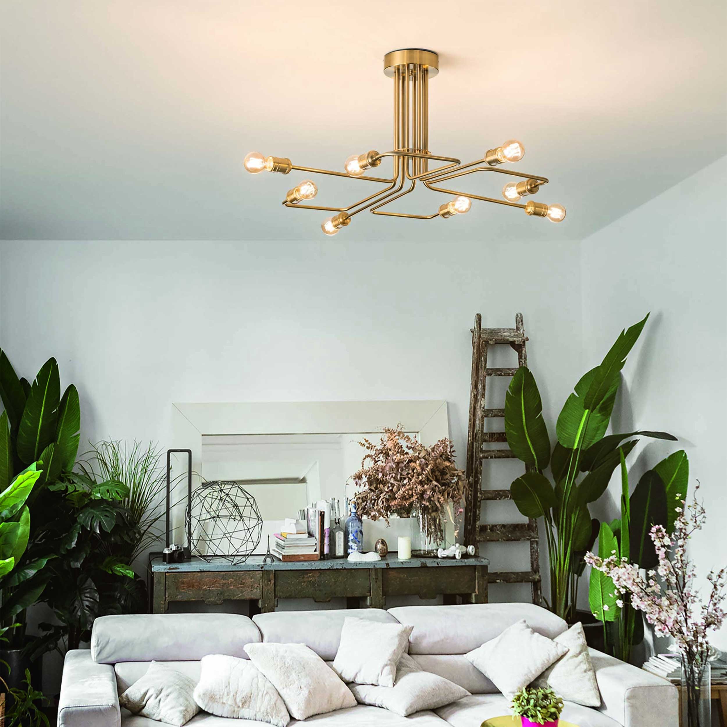 Ideal lux Triumph E27 висящо линейно осветително тяло