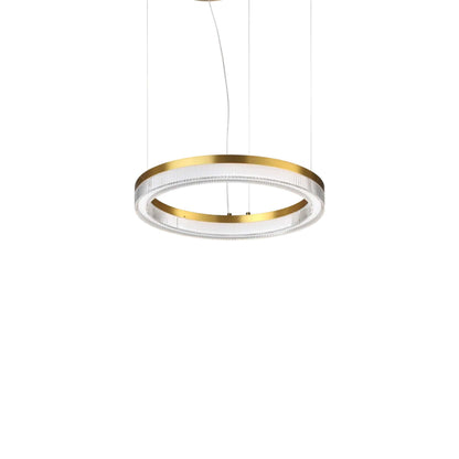 Кръгло висящо осветително тяло Ideal lux Crown LED