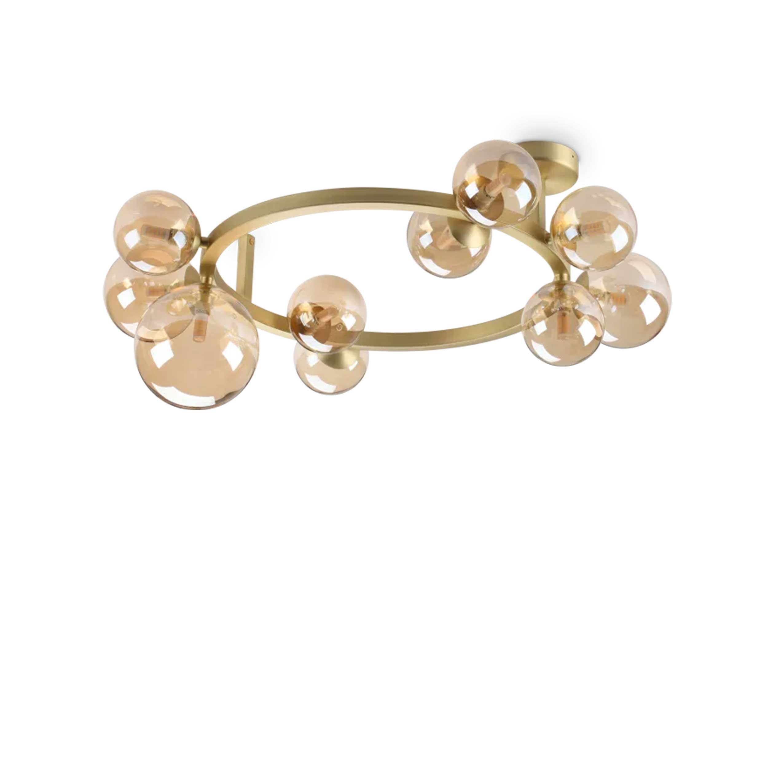 Ideal lux Perlage G9 висящо кръгло осветително тяло