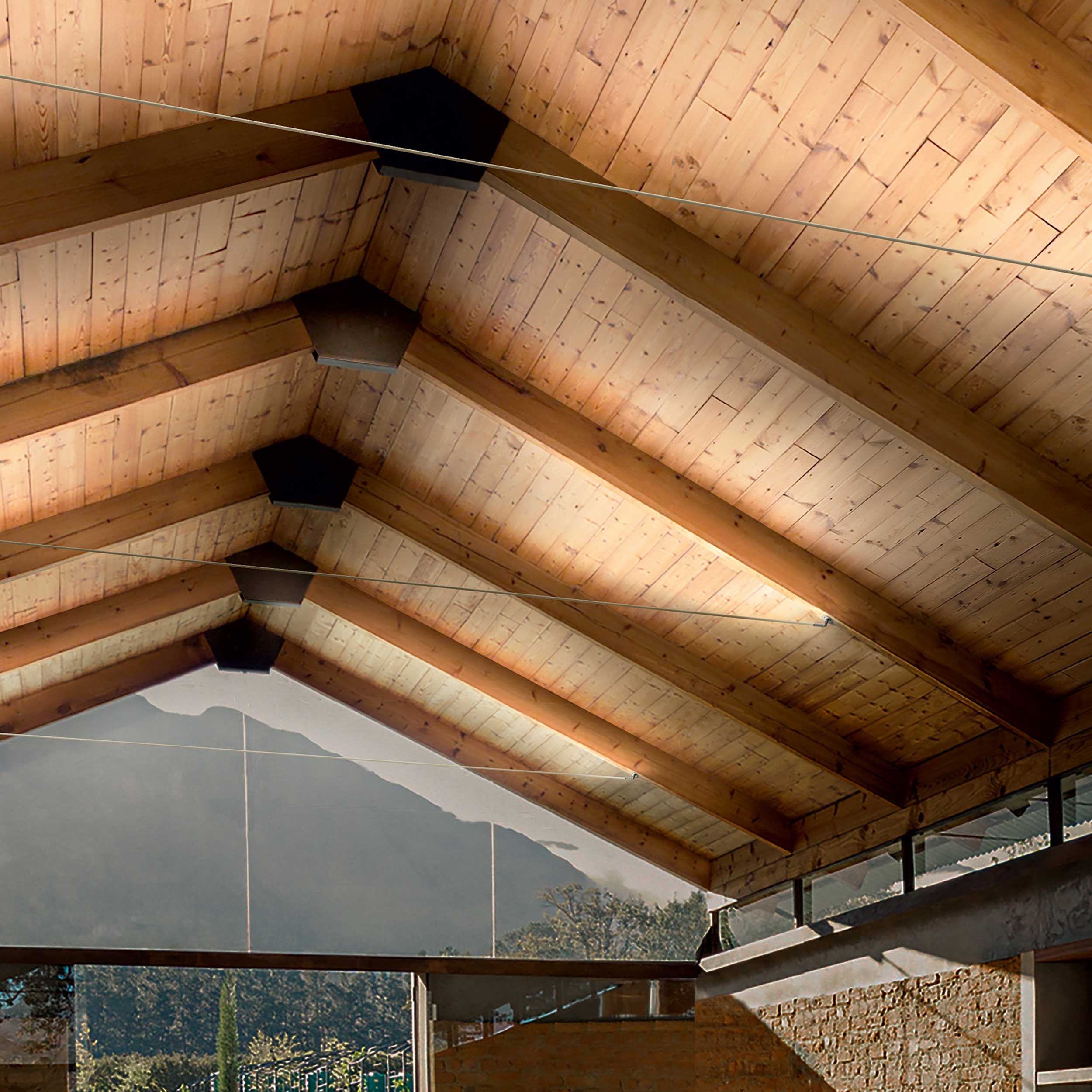 Ideal Lux Riflesso LED bathroom wall light IP54