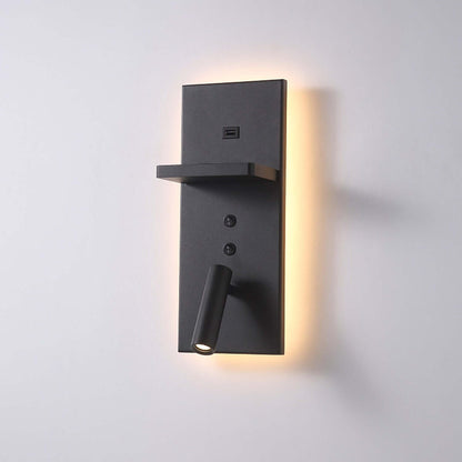 Reading Ambient Plate 1 LED nástěnné svítidlo s USB