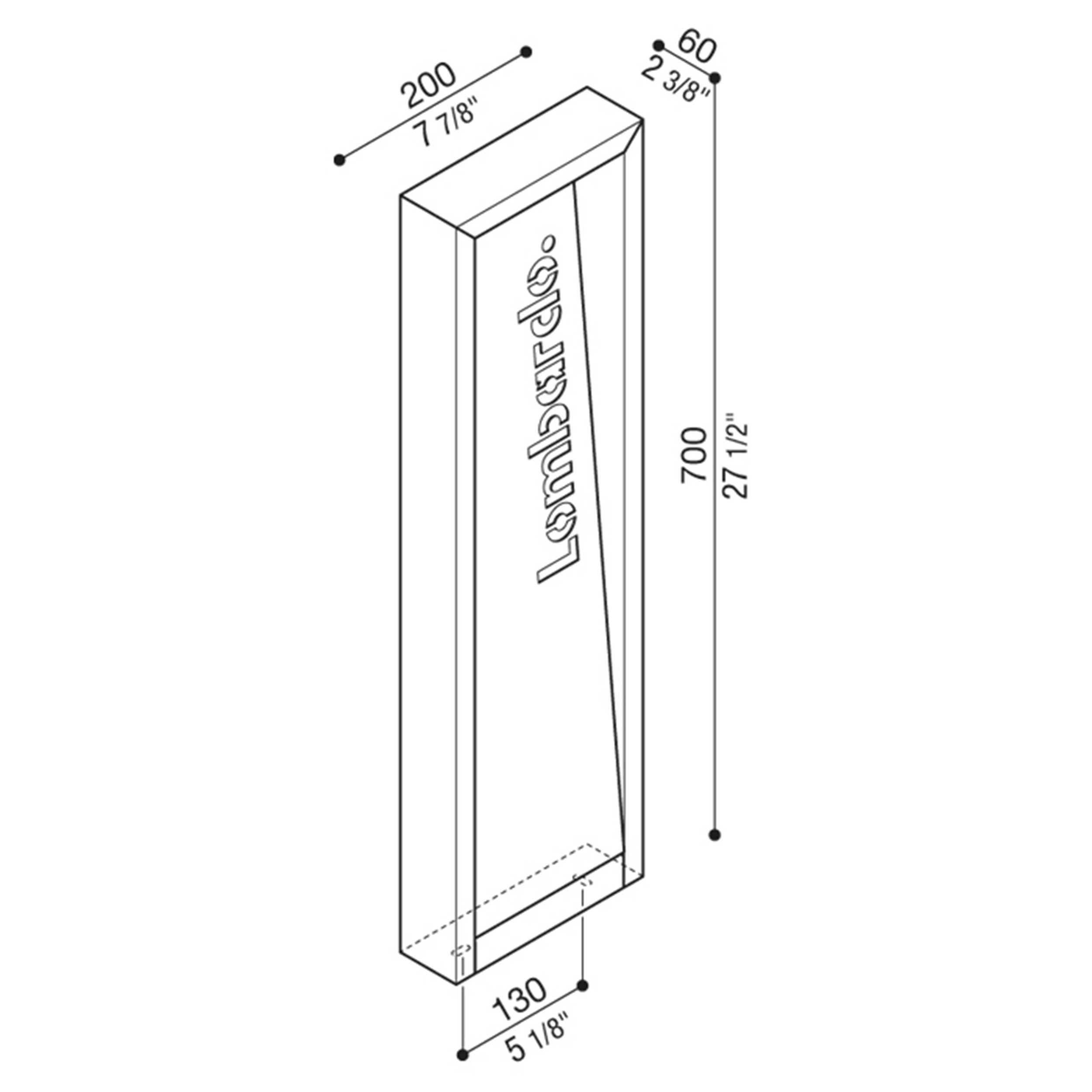 Lombardo Noa 100 LED exterior light IP66