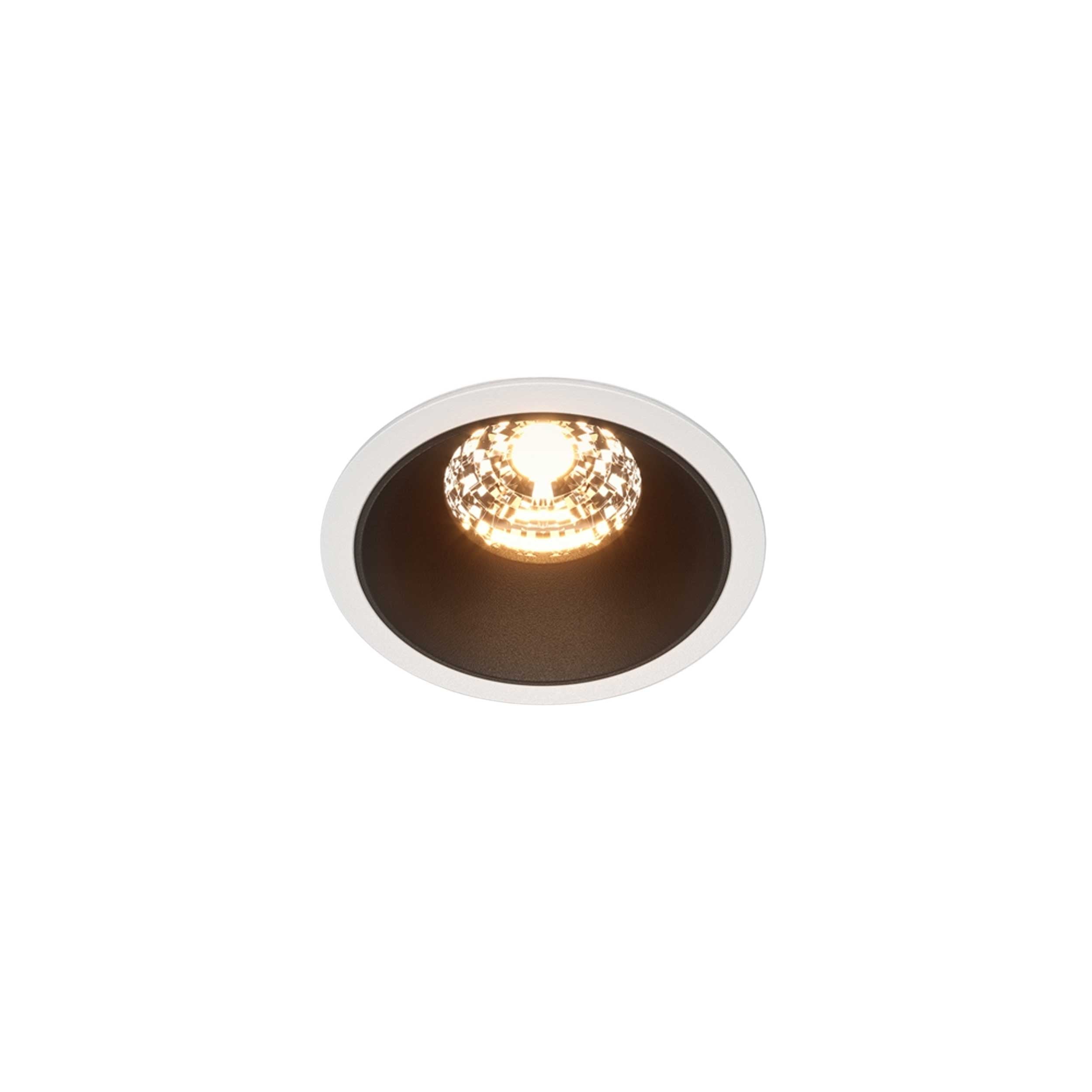 Maytoni downlight Alfa LED 36° вграден кръгъл осветител, черен