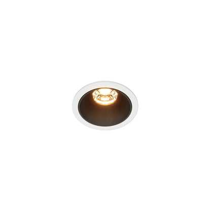 Maytoni downlight Alfa LED 36° вграден кръгъл осветител, черен