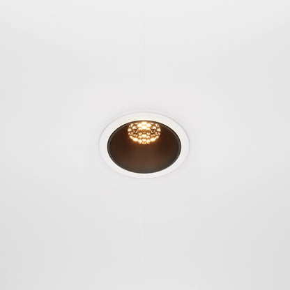 Maytoni downlight Alfa LED 36° вграден кръгъл осветител, черен