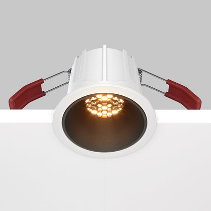 Maytoni downlight Alfa LED 36° вграден кръгъл осветител, черен