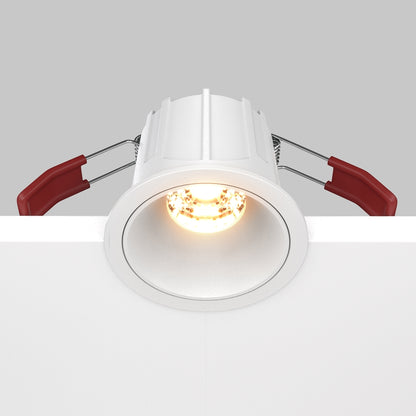 Maytoni downlight Alfa LED 36° вграден кръгъл осветител, бял