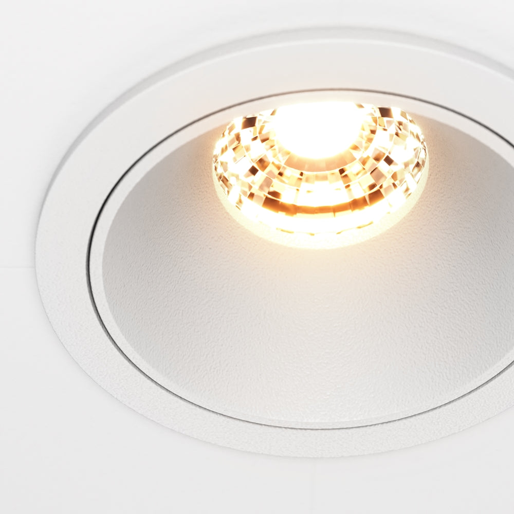 Maytoni downlight Alfa LED 36° вграден кръгъл осветител, бял