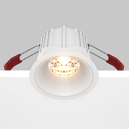 Maytoni downlight Alfa LED 36° вграден кръгъл осветител, бял