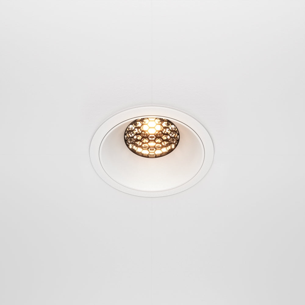 Maytoni downlight Alfa LED 36° вграден кръгъл осветител, бял