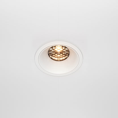Maytoni downlight Alfa LED 36° вграден кръгъл осветител, бял