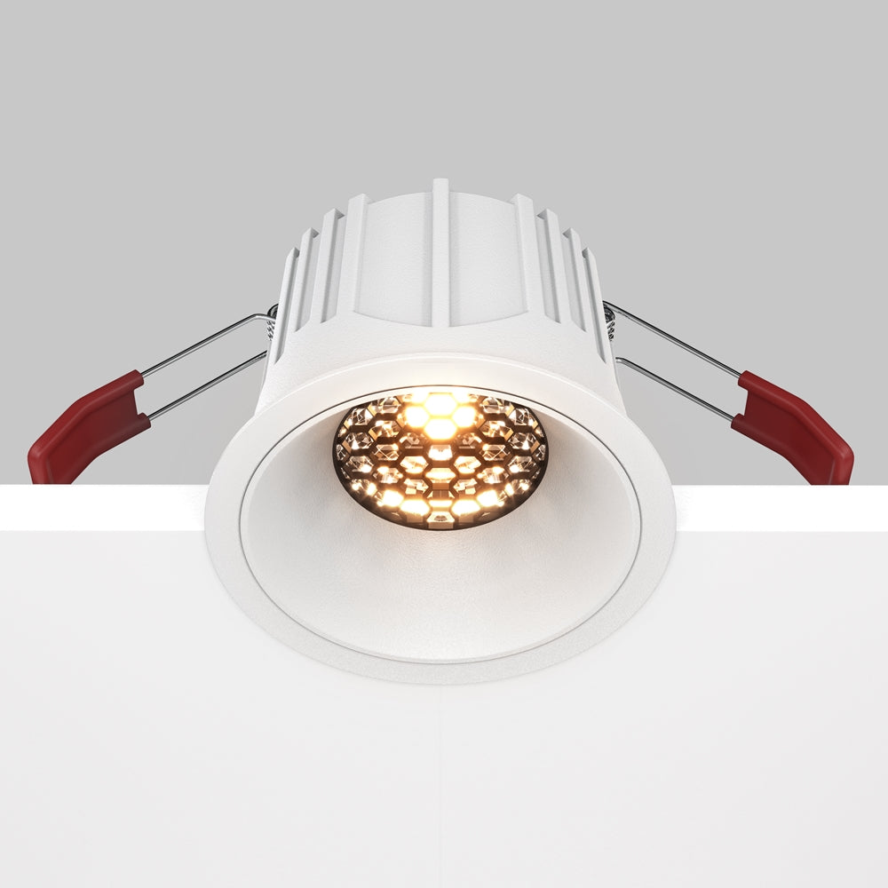 Maytoni downlight Alfa LED 36° вграден кръгъл осветител, бял