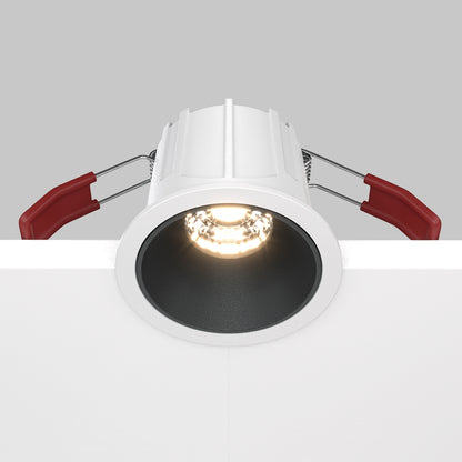 Maytoni downlight Alfa LED 36° вграден кръгъл осветител, черен