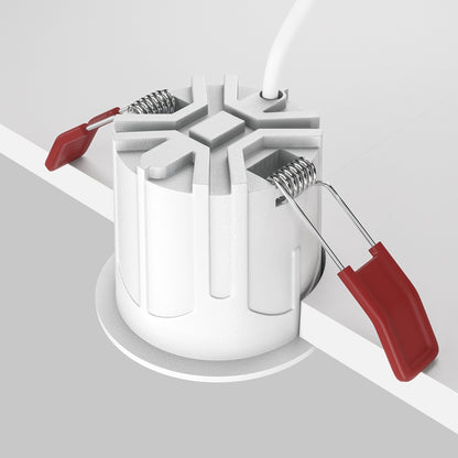 Maytoni downlight Alfa LED 36° вграден кръгъл осветител, черен
