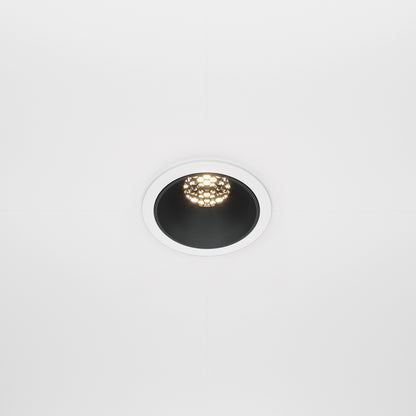 Maytoni downlight Alfa LED 36° вграден кръгъл осветител, черен