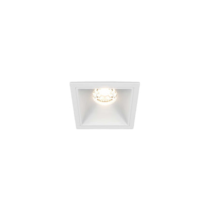 Maytoni downlight Alfa LED 10W 36° вграден квадратен осветител, бял
