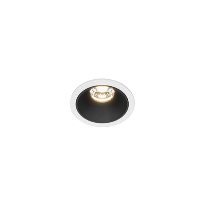 Maytoni downlight Alfa LED 36° вграден кръгъл осветител, черен