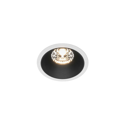 Maytoni downlight Alfa LED 36° вграден кръгъл осветител, черен
