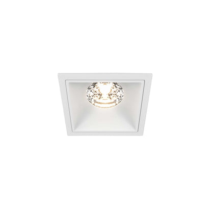 Maytoni downlight Alfa LED 15W 36° вграден квадратен осветител, бял
