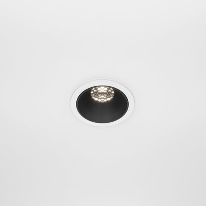 Maytoni downlight Alfa LED 36° вграден кръгъл осветител, черен