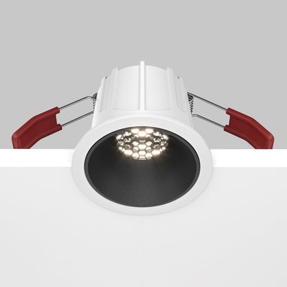 Maytoni downlight Alfa LED 36° вграден кръгъл осветител, черен