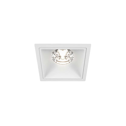 Maytoni downlight Alfa LED 15W 36° вграден квадратен осветител, бял
