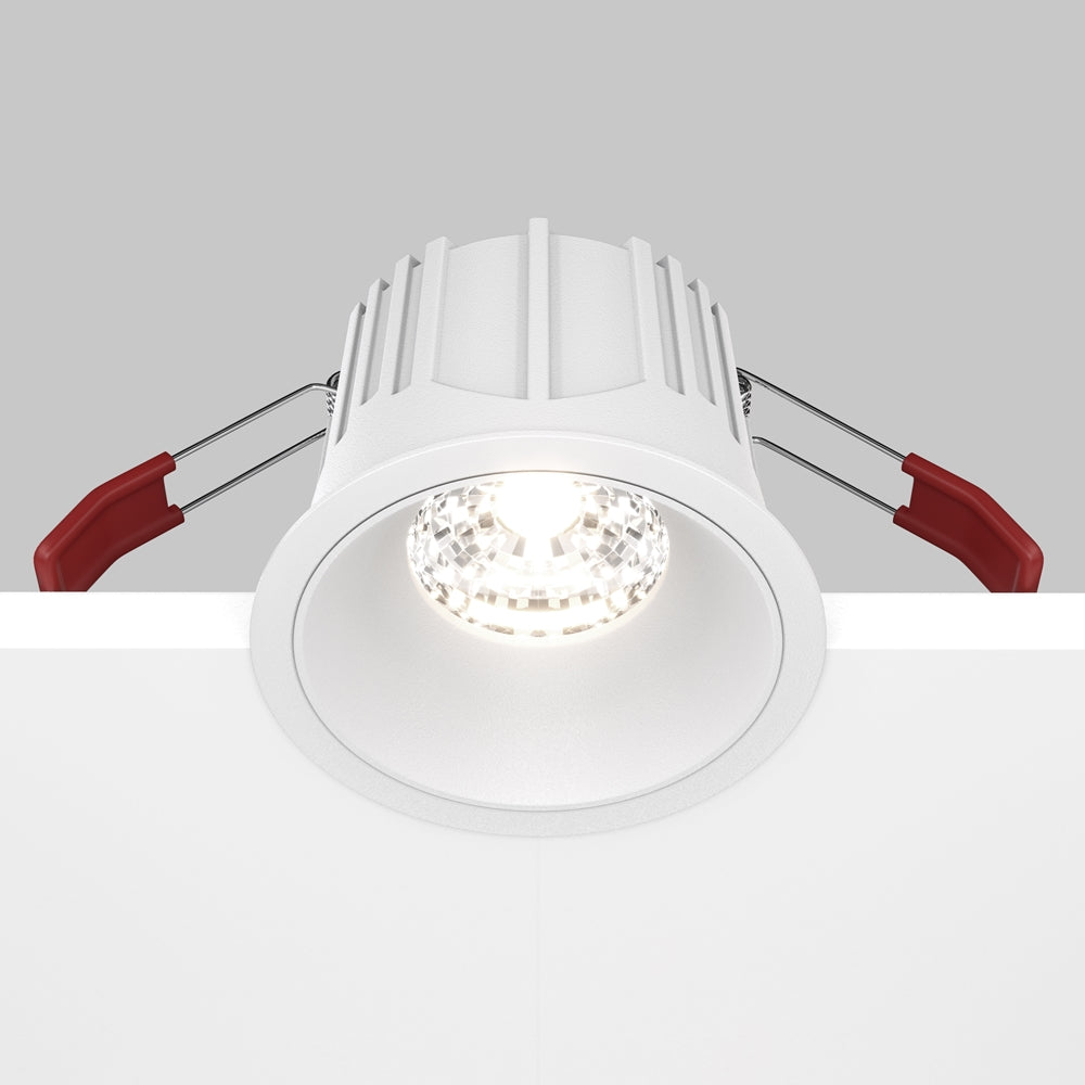 Maytoni downlight Alfa LED 36° вграден кръгъл осветител, бял