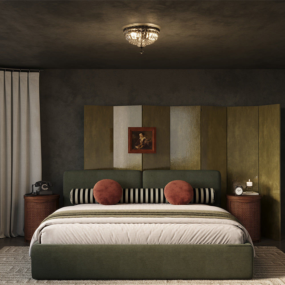 Maytoni Chandelier Basfor E14 кристален осветителен уред за монтаж върху повърхност