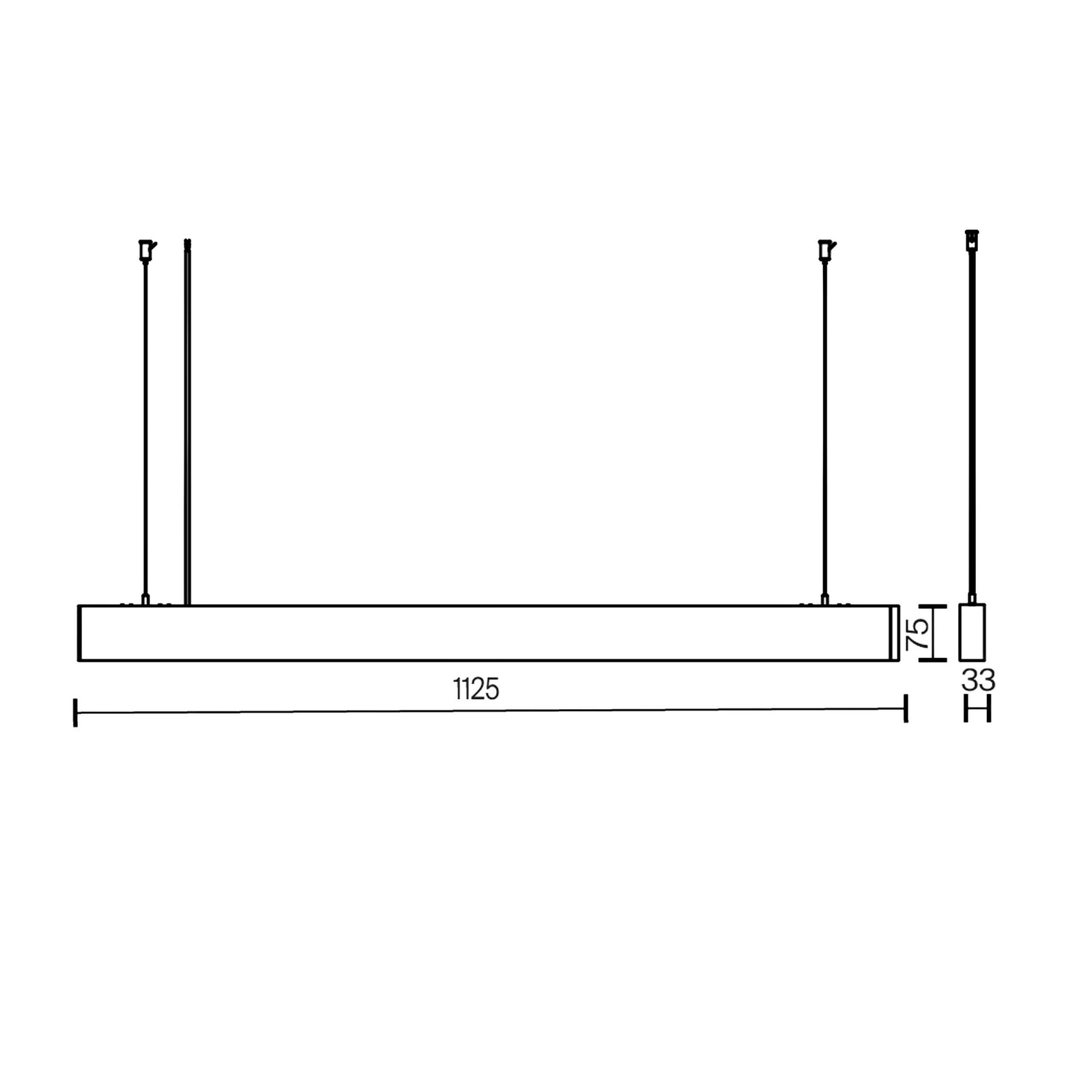 Maytoni Basis LED висяща лампа