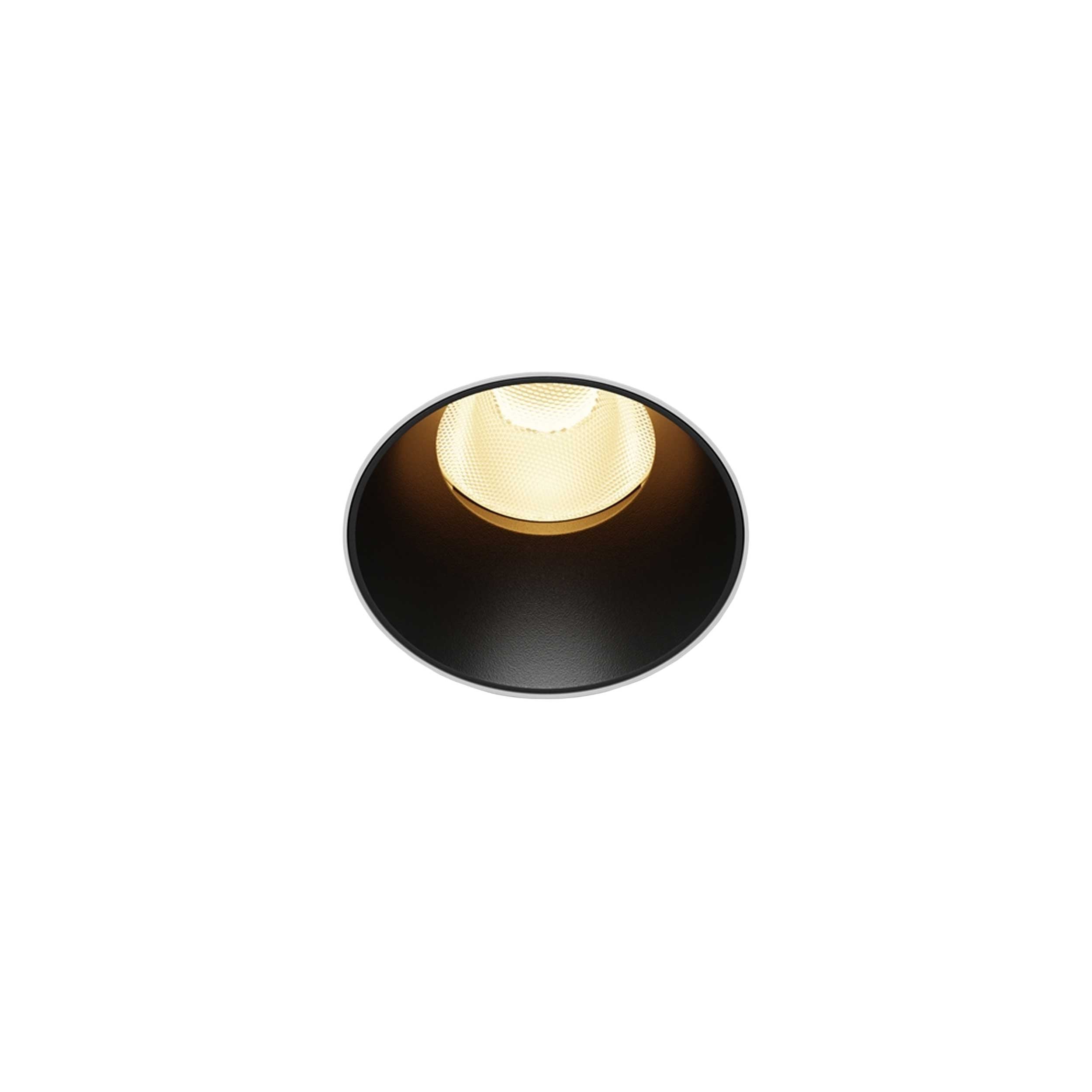 Maytoni downlight Dip LED 50° вграден кръгъл осветител, черен