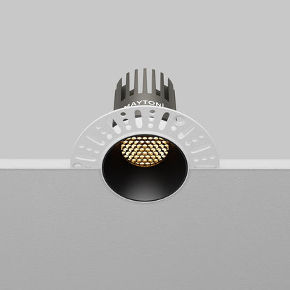 Maytoni downlight Dip LED 50° вграден кръгъл осветител, черен