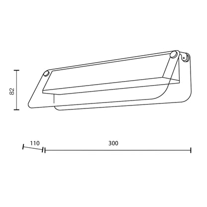 Maytoni Flat LED стенна лампа